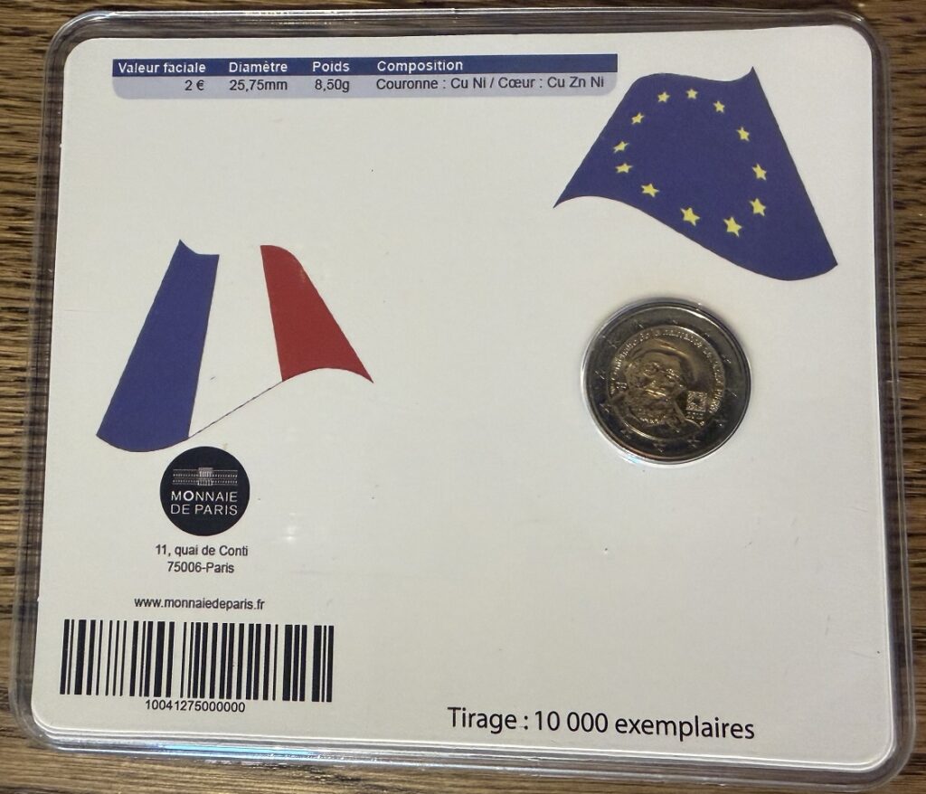 2012 - 100 ans de la naissance de l'Abbé Pierre bu arrière