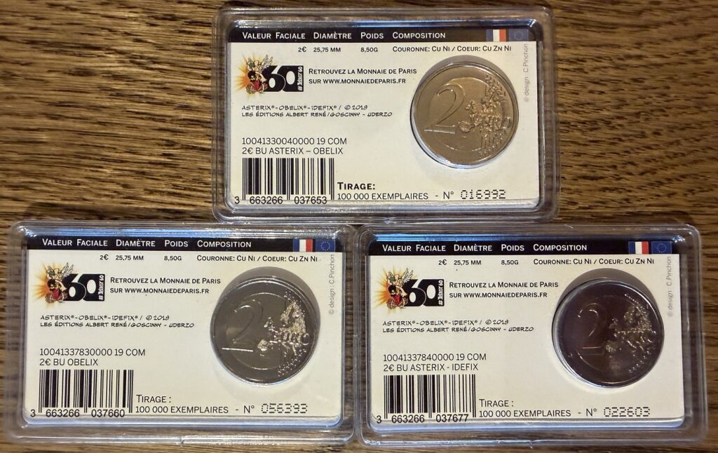 2019 - 60 ans d'Astérix bu face arrière