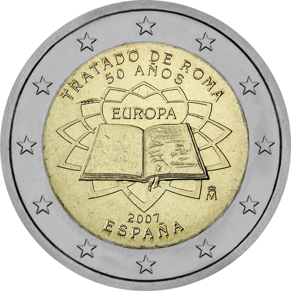 Euro Rome 17 pièces de 2 euros Traité de Rome 2007 | Valeur + Infos