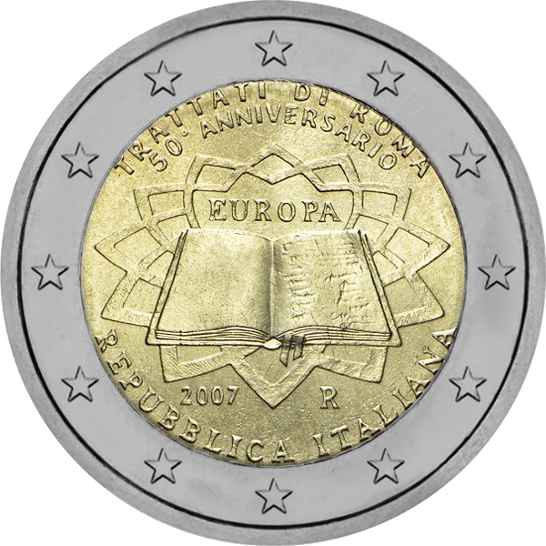 2007 – 50 ans du Traité de Rome – version italienne