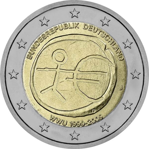 2009 – 10 ans de l’Union Économique et Monétaire – version allemande