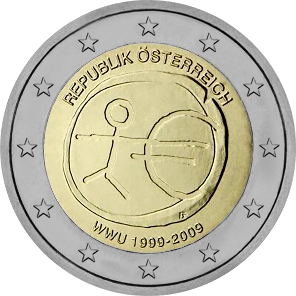 2009 – 10 ans de l’Union Économique et Monétaire – version autrichienne