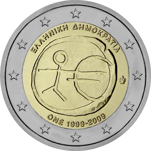 2009 – 10 ans de l’Union Économique et Monétaire – version grecque