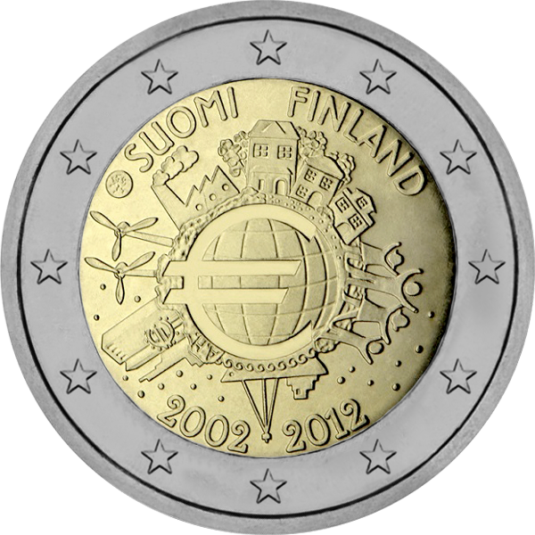 2012 – 10 ans de l’Euro – version finlandaise
