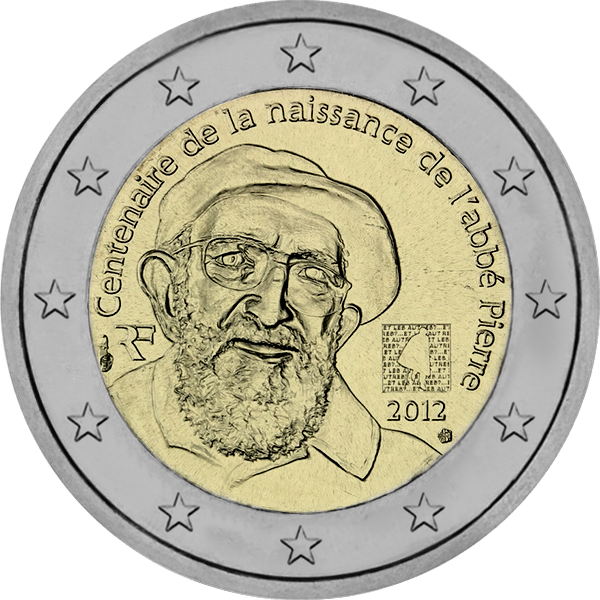 2012 – 100 ans de la naissance de l’Abbé Pierre