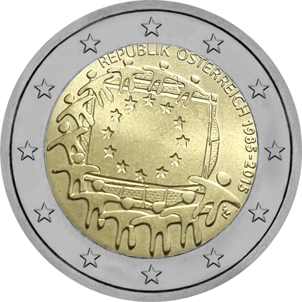 2015 – 30 ans du drapeau de l’Union européenne – version autrichienne