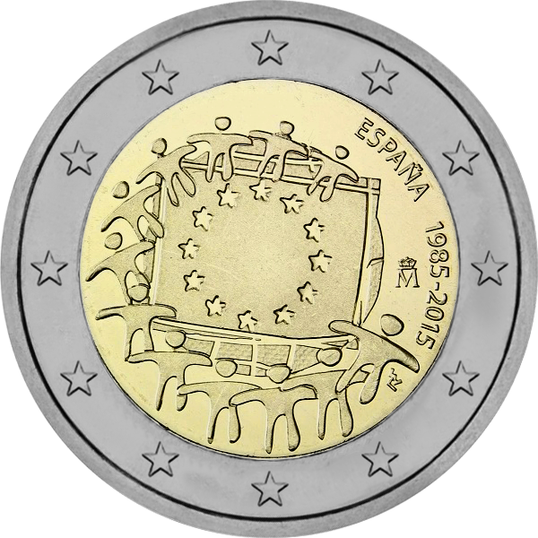 2015 – 30 ans du drapeau de l’Union européenne – version espagnole