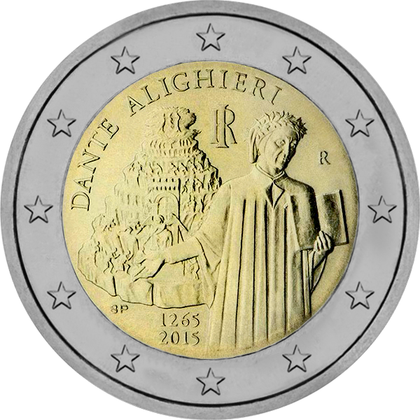 2015 – 750 ans de la naissance de Dante Alighieri – version italienne