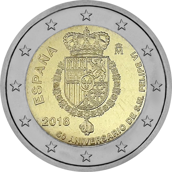 2018 – 50ème anniversaire du Roi Felipe VI