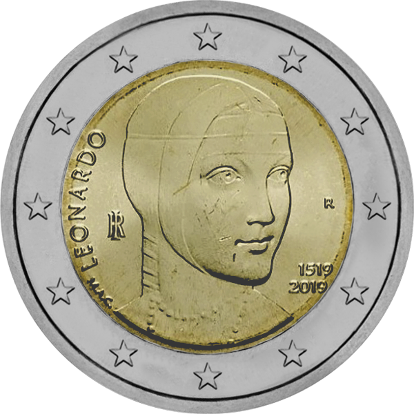 2019 – 500 ans de la mort de Léonard de Vinci – version italienne