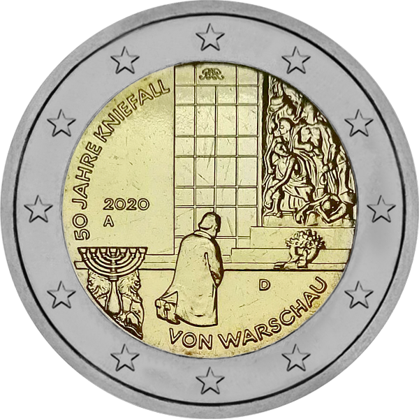 2020 – 50 Jahre Kniefall (génuflexion de Willy Brandt à Varsovie)