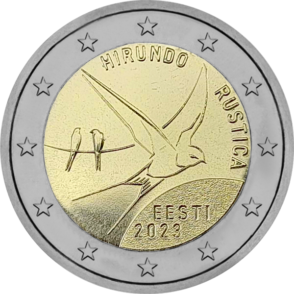 2023 – L’hirondelle rustique, animal national estonien
