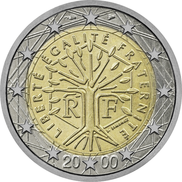 Pièce 2 euros France courante v1