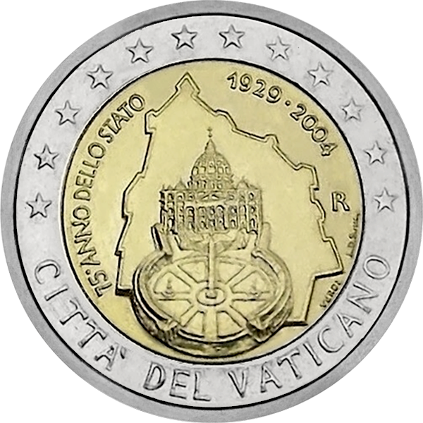 2004 – 75 ans de la Fondation du Vatican