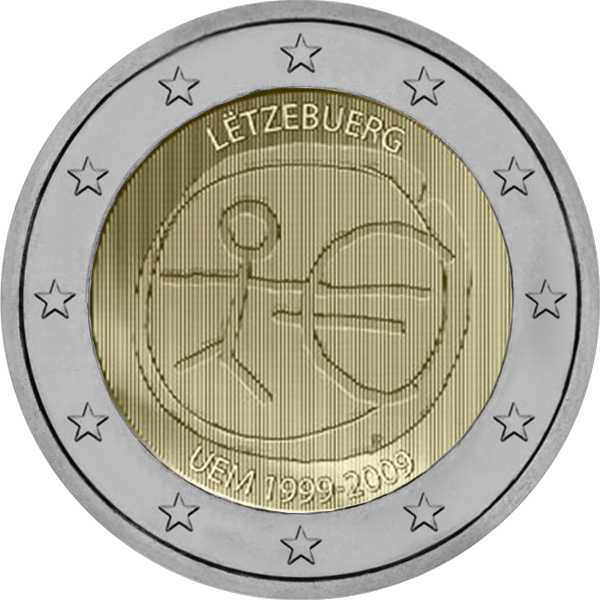 2009 – 10 ans de l’Union Économique et Monétaire – version luxembourgeoise