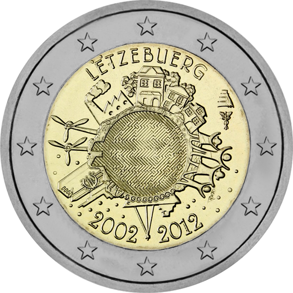 2012 – 10 ans de l’Euro – version luxembourgeoise