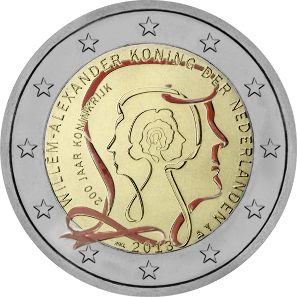 2013 – 200 ans du Royaume des Pays-Bas – version couleur