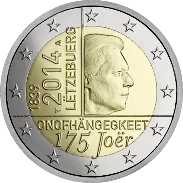 2014 – 175 ans de l’indépendance du Luxembourg