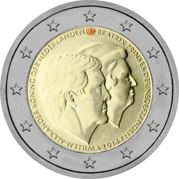 2014 – Adieux officiels à la Reine – couronne orange