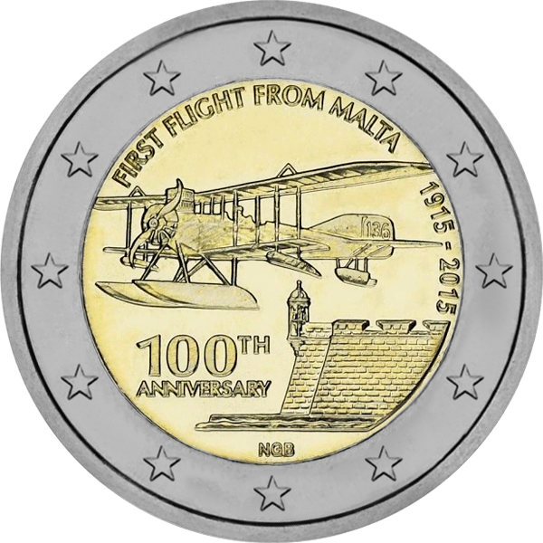 2015 – 100 ans du premier vol à partir de Malte