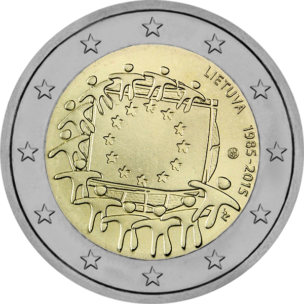 2015 – 30 ans du drapeau de l’Union européenne – version lituanienne