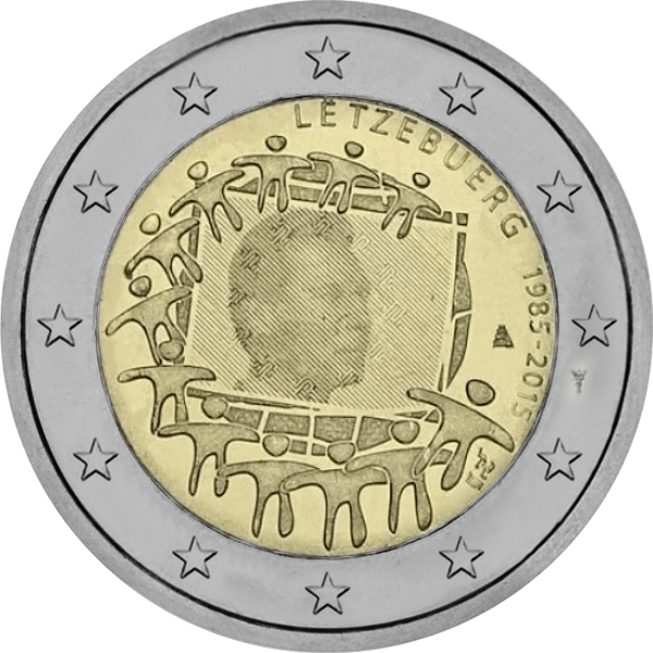 2015 – 30 ans du drapeau de l’Union européenne – version luxembourgeoise