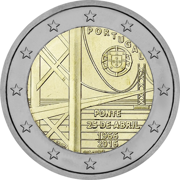 2016 – 50 ans du pont du 25 avril qui relie les deux rives du Tage à Lisbonne