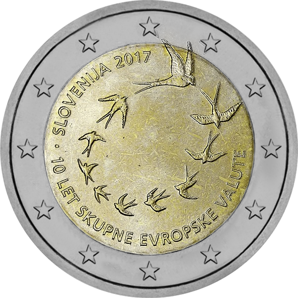 2017 – 10 ans de l’introduction de l’euro en Slovénie