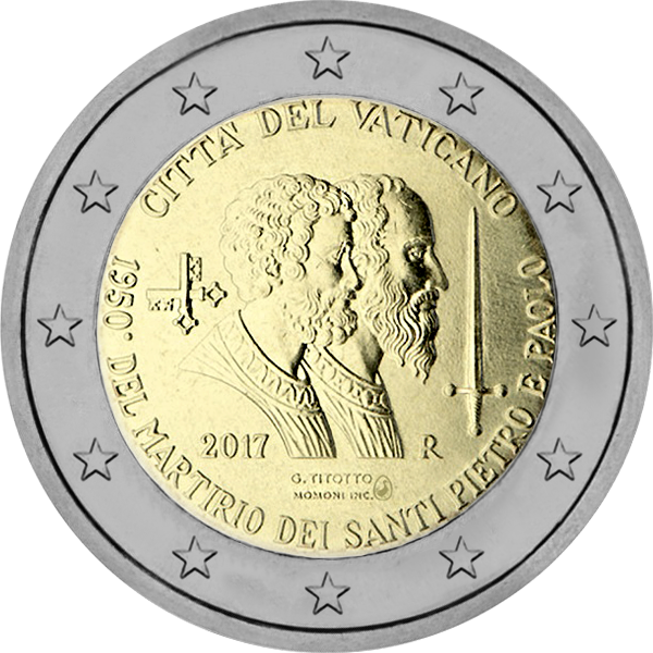 2017 – 1950 ans du martyre de Saint Pierre et de Saint Paul