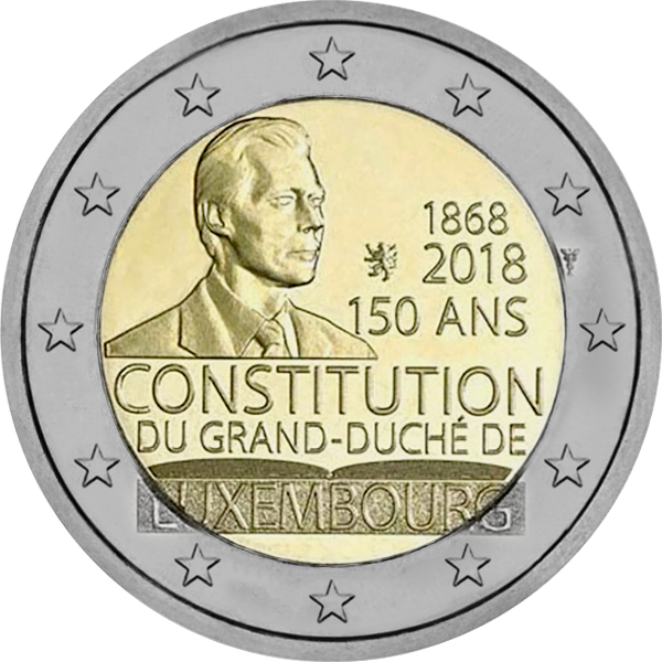 2018 – 150 ans de la constitution luxembourgeoise