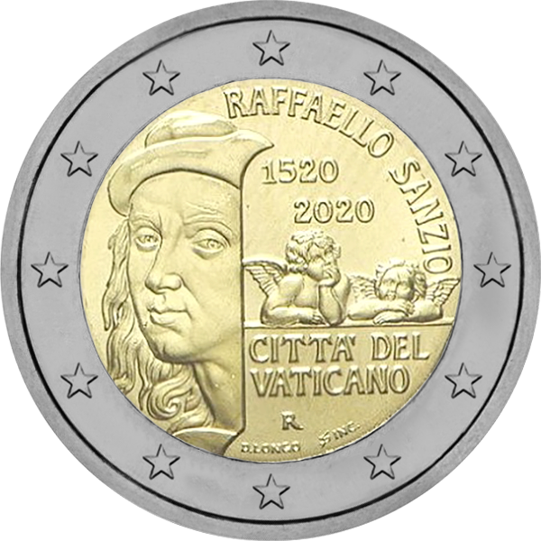 2020 – 500 ans de la mort de Raphaël – version vaticane