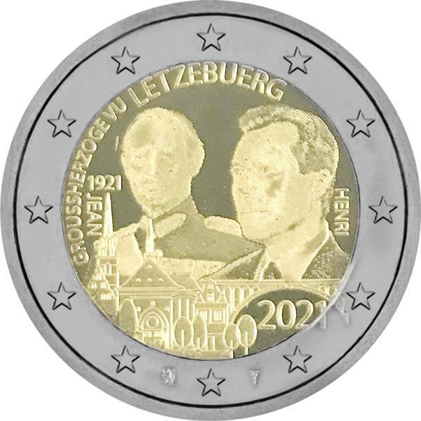 2021 – 100 ans de la naissance du Grand-Duc Jean – version photo