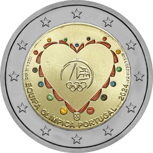 2024 – Équipe portugaise aux Jeux olympique de Paris – version couleur