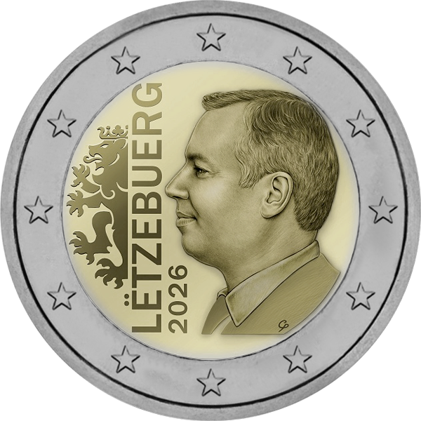 Pièce 2 euros Luxembourg courante v2