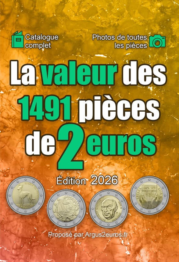 La valeur des 1491 pièces de 2 euros