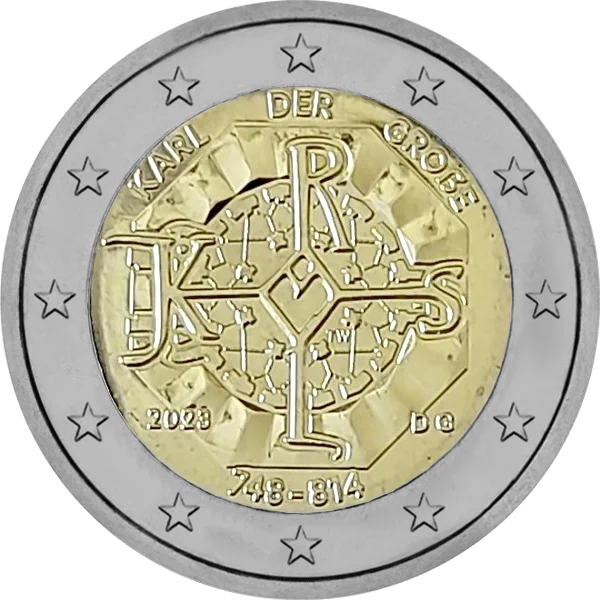 Pièce de 2 euros  Karl der Große 748 - 814 KRLS