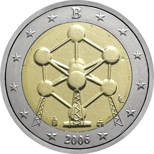 Pièce de 2 euros Atomium 2006