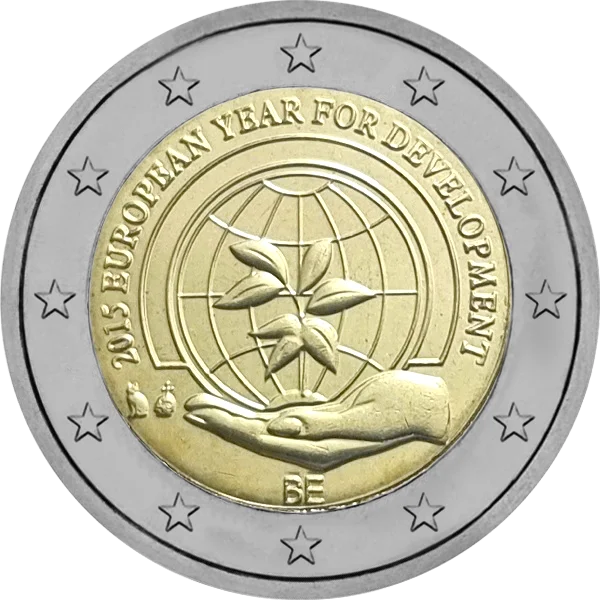 Pièce de 2 euros 2015 European Year for development