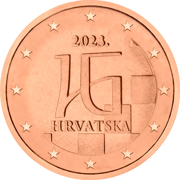 Pièce de 1 centime hrvatska