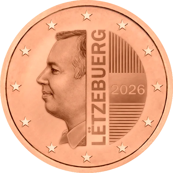 Pièce de 1 centime Letzebuerg Guillaume V