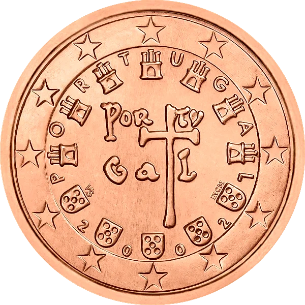 Pièce de 1 centime Portugal