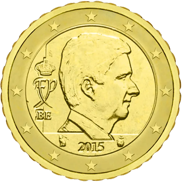 Pièce de 10 centimes Belgique Roi Philippe