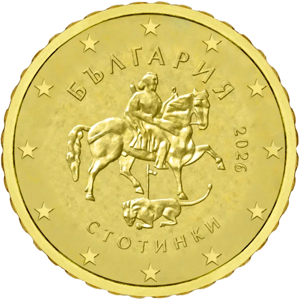 Pièce de 10 centimes ctotnhkn avec un cavalier