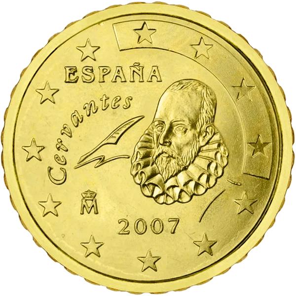 Pièce de 10 centimes Cervantes Espana