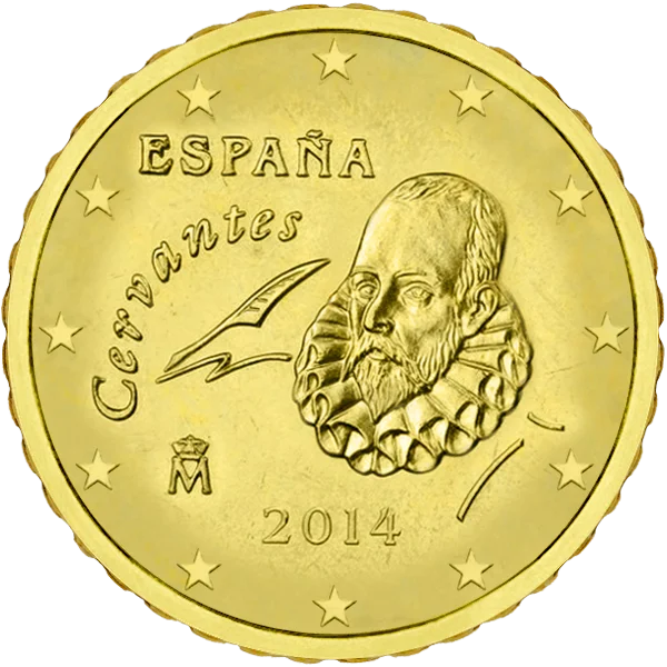 Pièce de 10 centimes Cervantes Espana