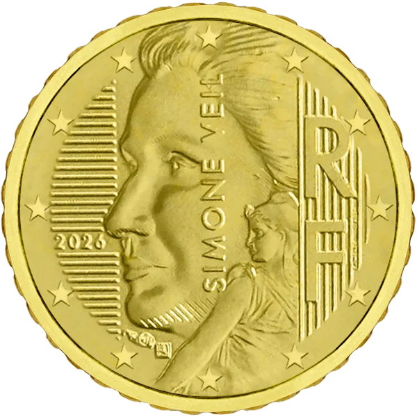 Pièce de 10 centimes Simone Veil RF