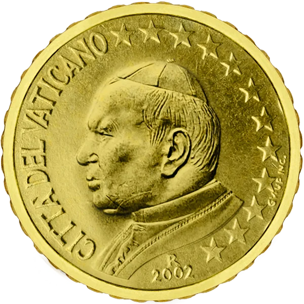 Pièce de 10 centimes Citta Del Vaticano Jean-Paul II