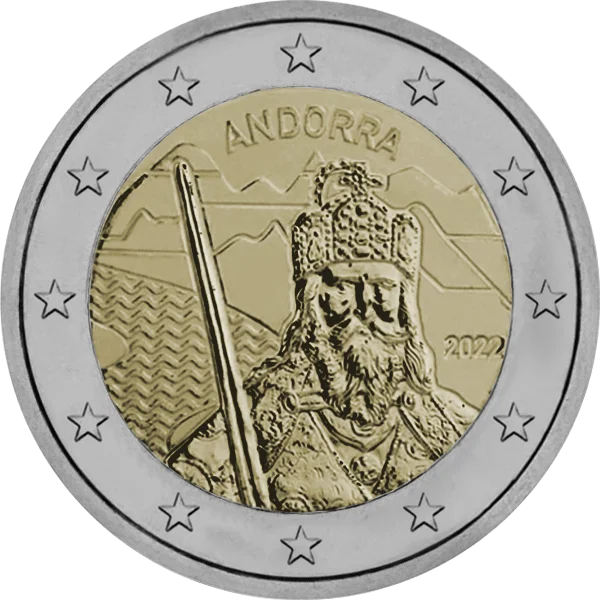 Pièce de 2 euros Charlemagne