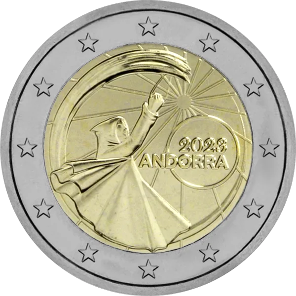Pièce de 2 euros Solstice d'été