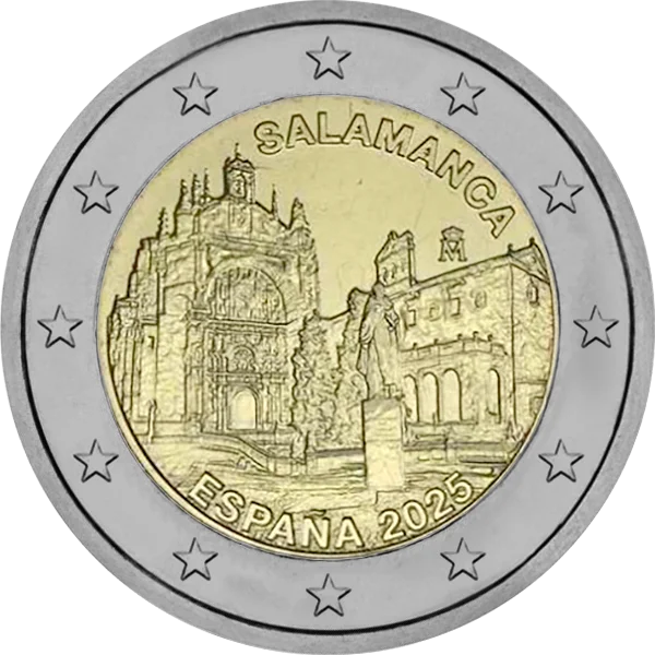 Pièce de 2 euros Salamance Espana 2025